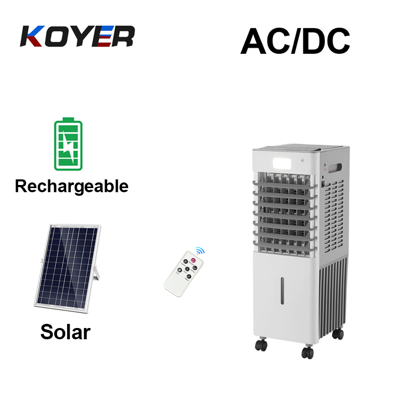 Kiçik təkrar doldurulan hava soyuducu fan